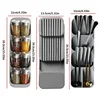 Multipurpose Practical Drawer Organizer Knives Separation Finishing Storage Box Knife Organizer Kitchen Accessories High Quality 6