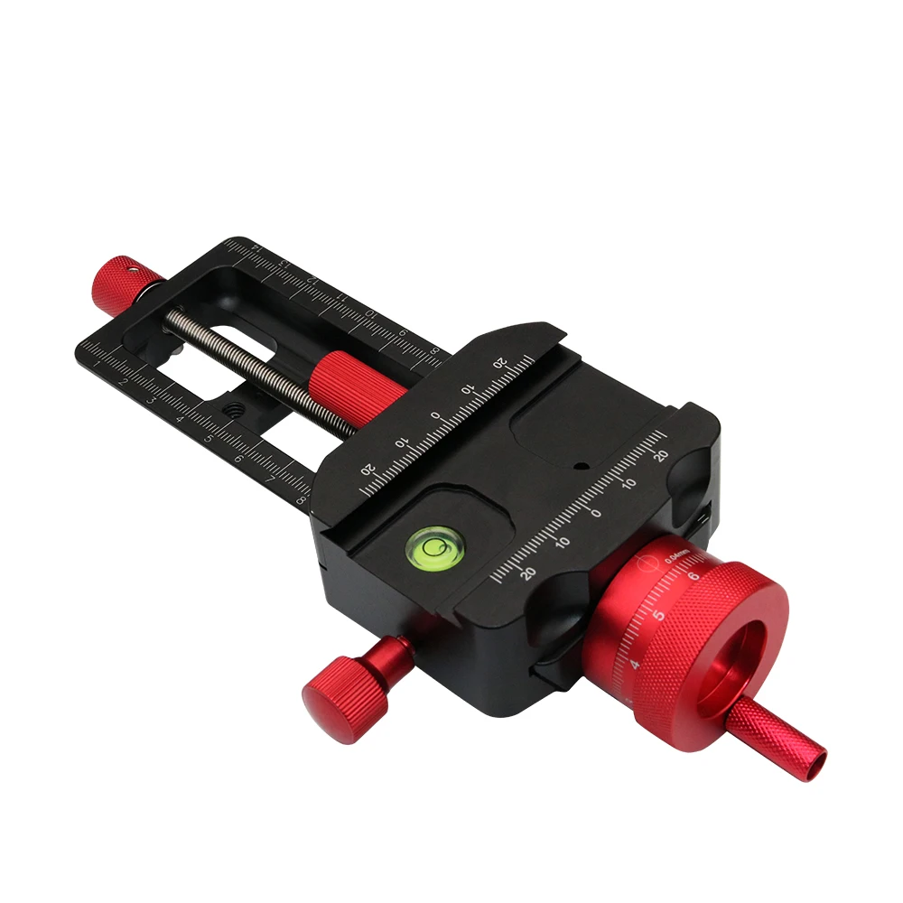 

Kaliou Micro Slide Track Holder Aluminum Alloy Material Plate Holder Standard Dovetail Slot Professional Camera Tripod