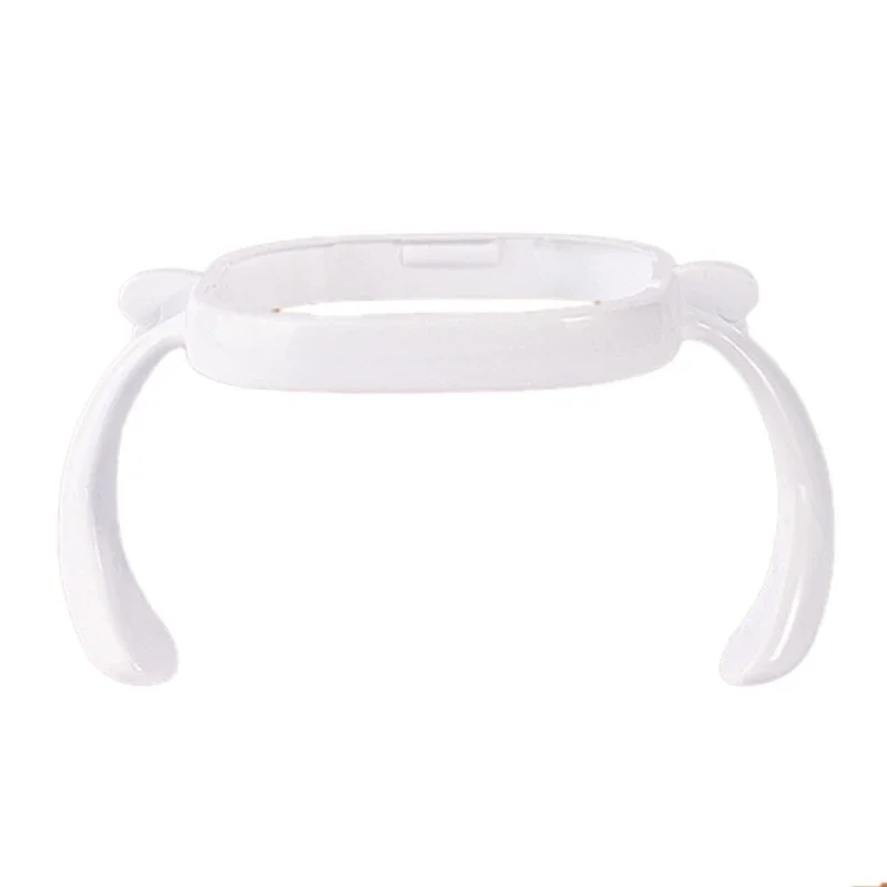 4 Manici In Silicone Per Biberon A Collo Largo | Ergonomici, Alimentari, Privi Di BPA, Facili Da Montare, Multicolore - 2