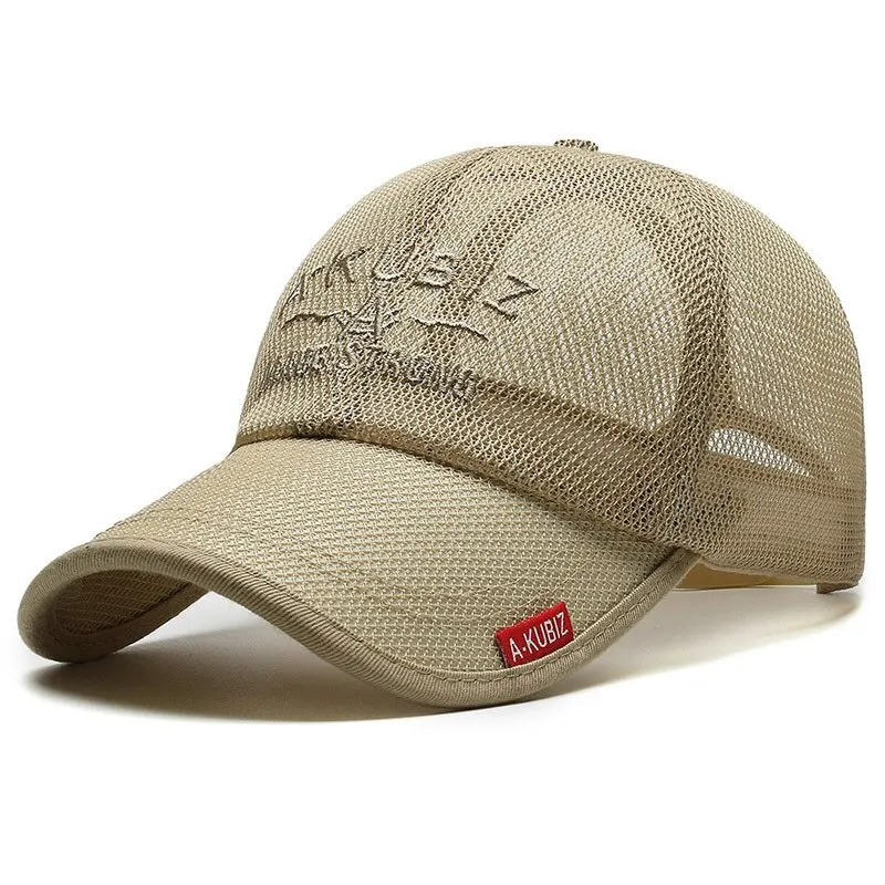 Mesh Embroidered Baseball Cap 5