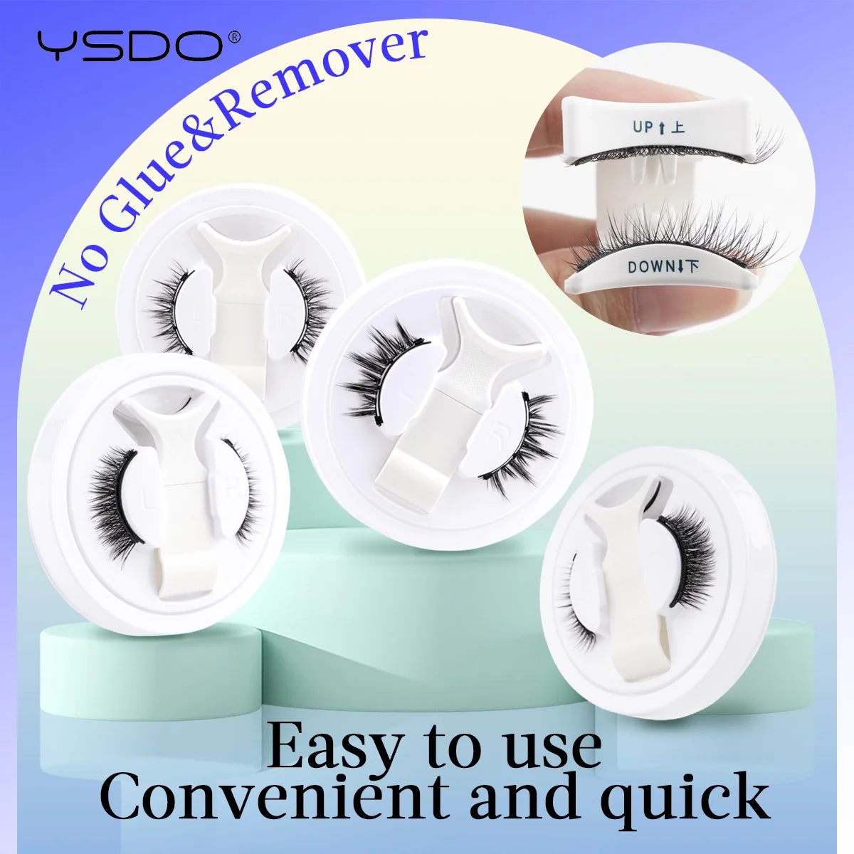 Magnetic Eyelashes 3D Fluffy Fake Mink Lashes Natural Soft Handmade False Eyelashes NO Glue Needed Magnet Tweezers Makeup Tools