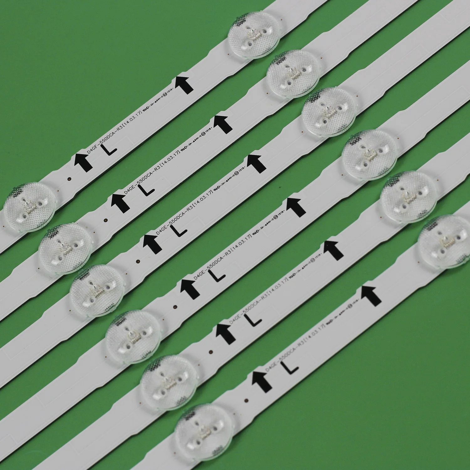 Tira Conduzida Luz de Fundo para Ue55j6330 Un55j5300 Bn9641387a Bn96-41386a Bn4102180a Bn9630429a Bn96-30430a Lm41-00099a Lm41-00099g - Imagem 5