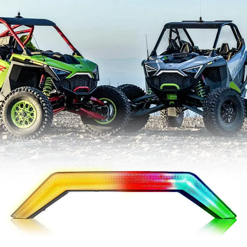 

Передняя разноцветная решетчатая лампа с цоколем RGB для Polaris RZR PRO XP/4 PRO R Turbo R RZR PRO XP 2020-2023