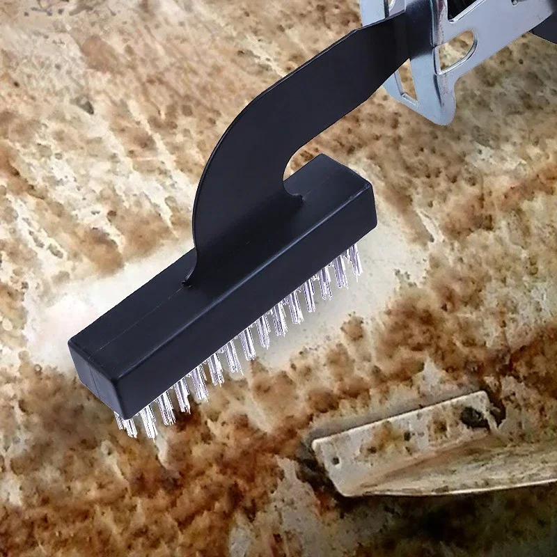 Electric Cleaning Wire Brush Saber Reciprocating Saw Universal Brush Head Cleaning Rust Removal Cleaning Brush Tool Accessories 3