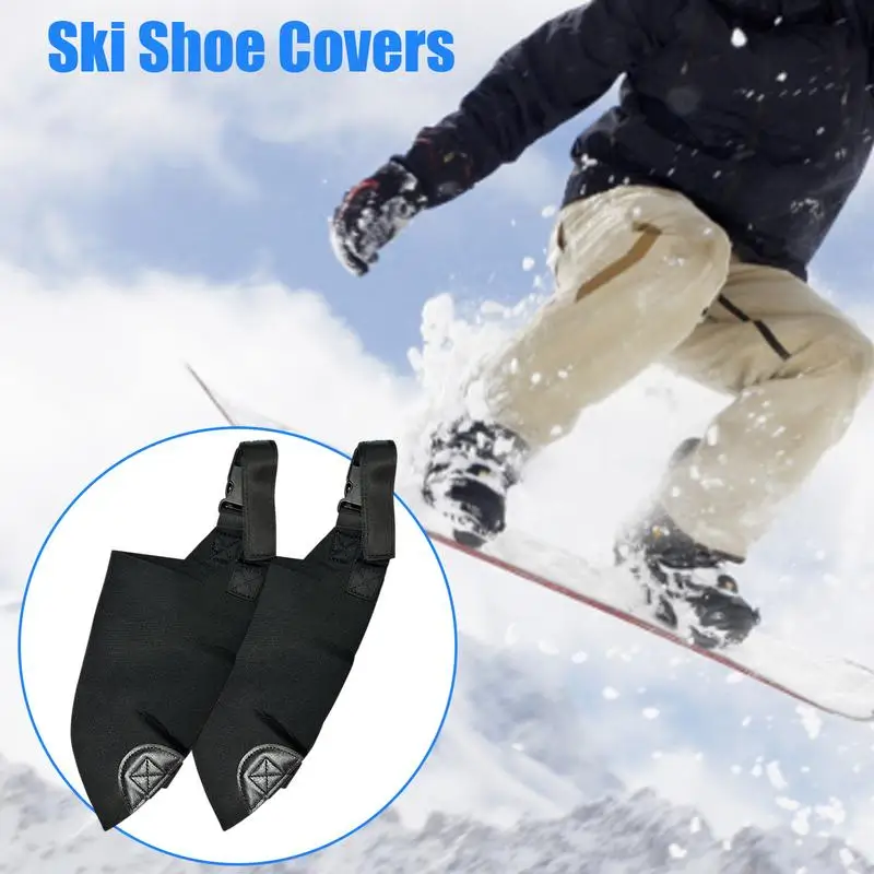 Ski Boot Covers Weatherproof Ski Boot Warmers Boots Protection For Skiers Insulated Accessories Winter Sports Accessory