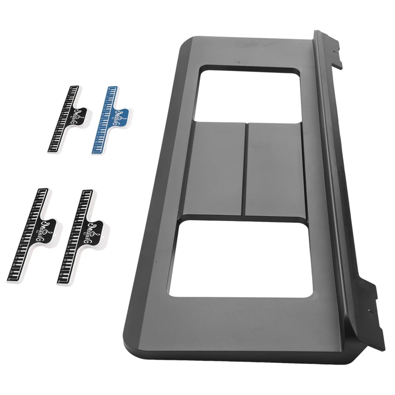 

2X Music Stand Compatible With Numerous For Yamaha Models Of Music Keyboard,Keyboard Stand Sheet Music With 8 Music Clip