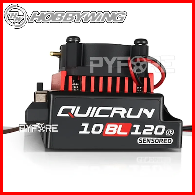 Hobbywing QuicRun 10BL120 G2 ESC 120A bürstenlos für RC 1/10