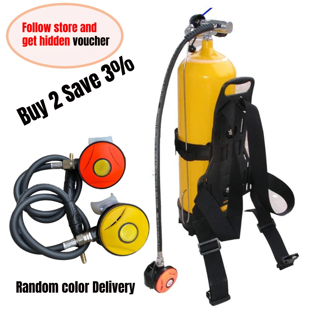 Diving Breathing Regulator Secondary Pressure Reducer Respirator