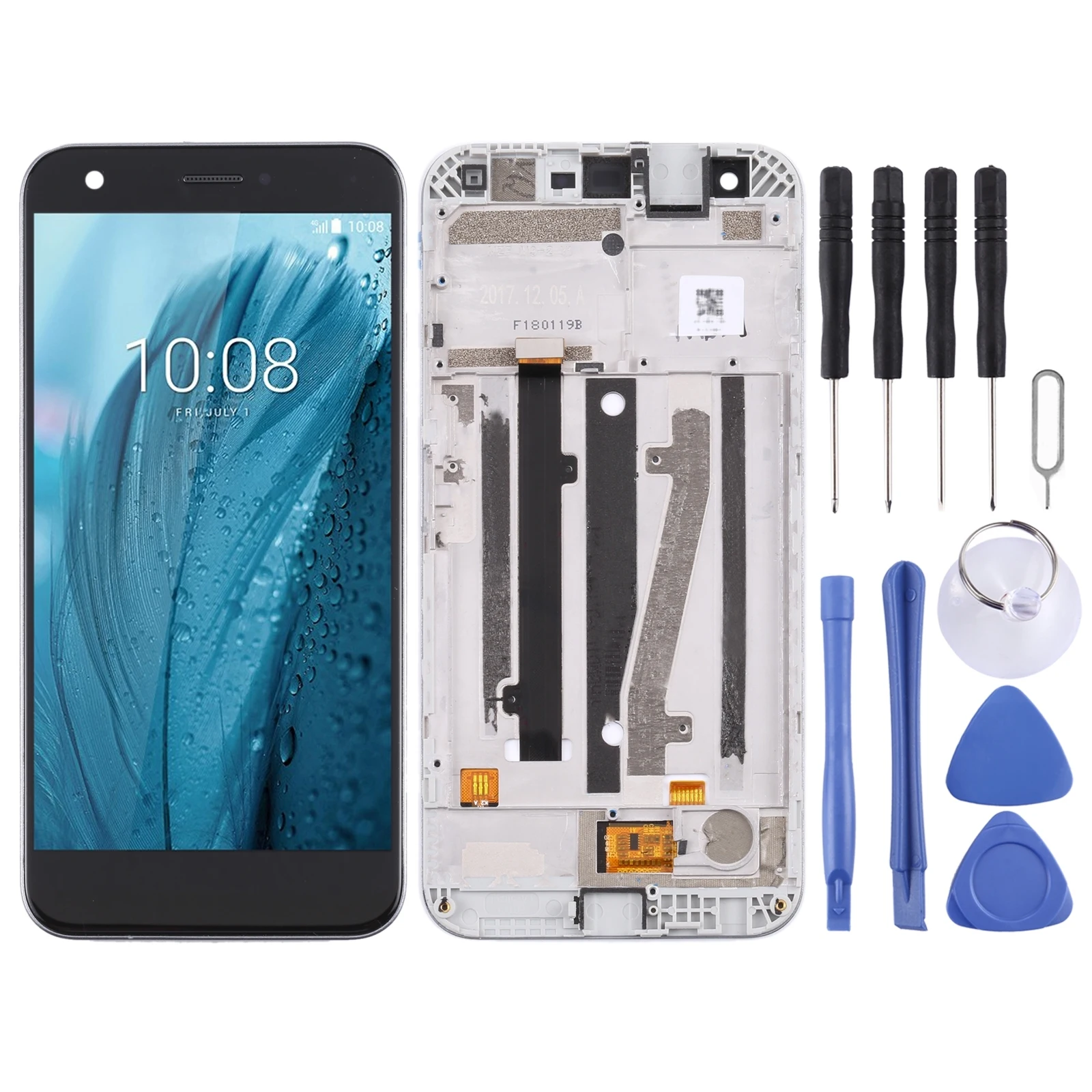 

OEM LCD Screen For ZTE Blade A512/Z10 Digitizer Full Assembly with Frame