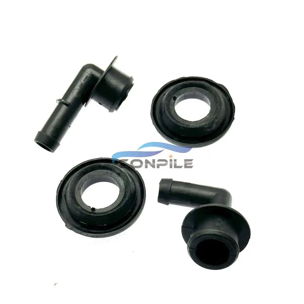 Engine PCV Valve Cover Repair Kit For 1984-2006 Jeep Grand Cherokee PCV valve and ring kit A set of four 53030497 53013360AA 02946079 2946079