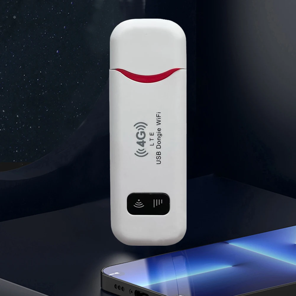 Portable 4G LTE WiFi Router with USB Adapter