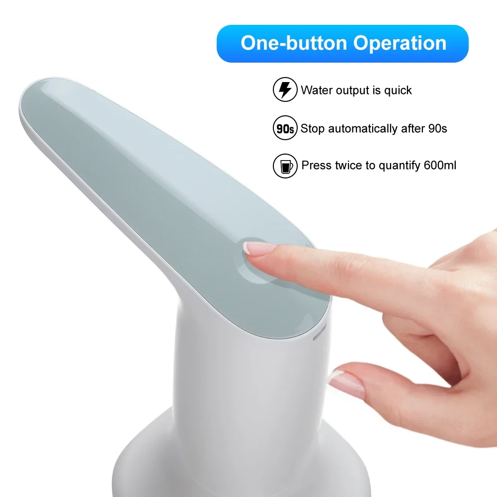Automatic Water Dispenser USB Charging Electric Water Pump Touch Control Portable Dispenser Drink Kitchen Office