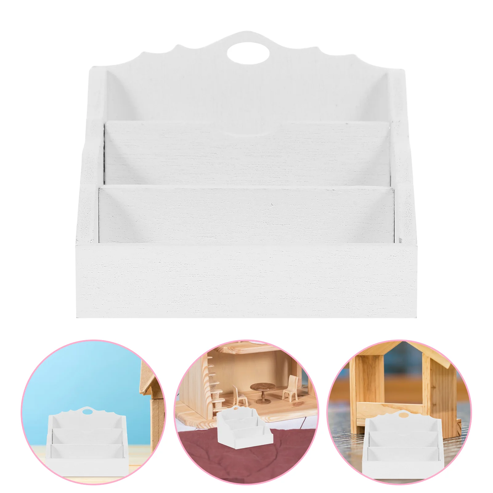 

Simulated Storage Rack Simulation Stand Mini House Holder Desktop Miniature Furniture Models Decorative The