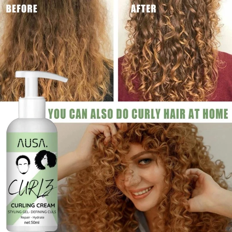 Hair Care Elastin Defining Cream Perfect Curls Hair Booster Cream Instant  Effect Drying Control Hair Cream Hair Curling Enhancer - Curl Enhancers -  AliExpress