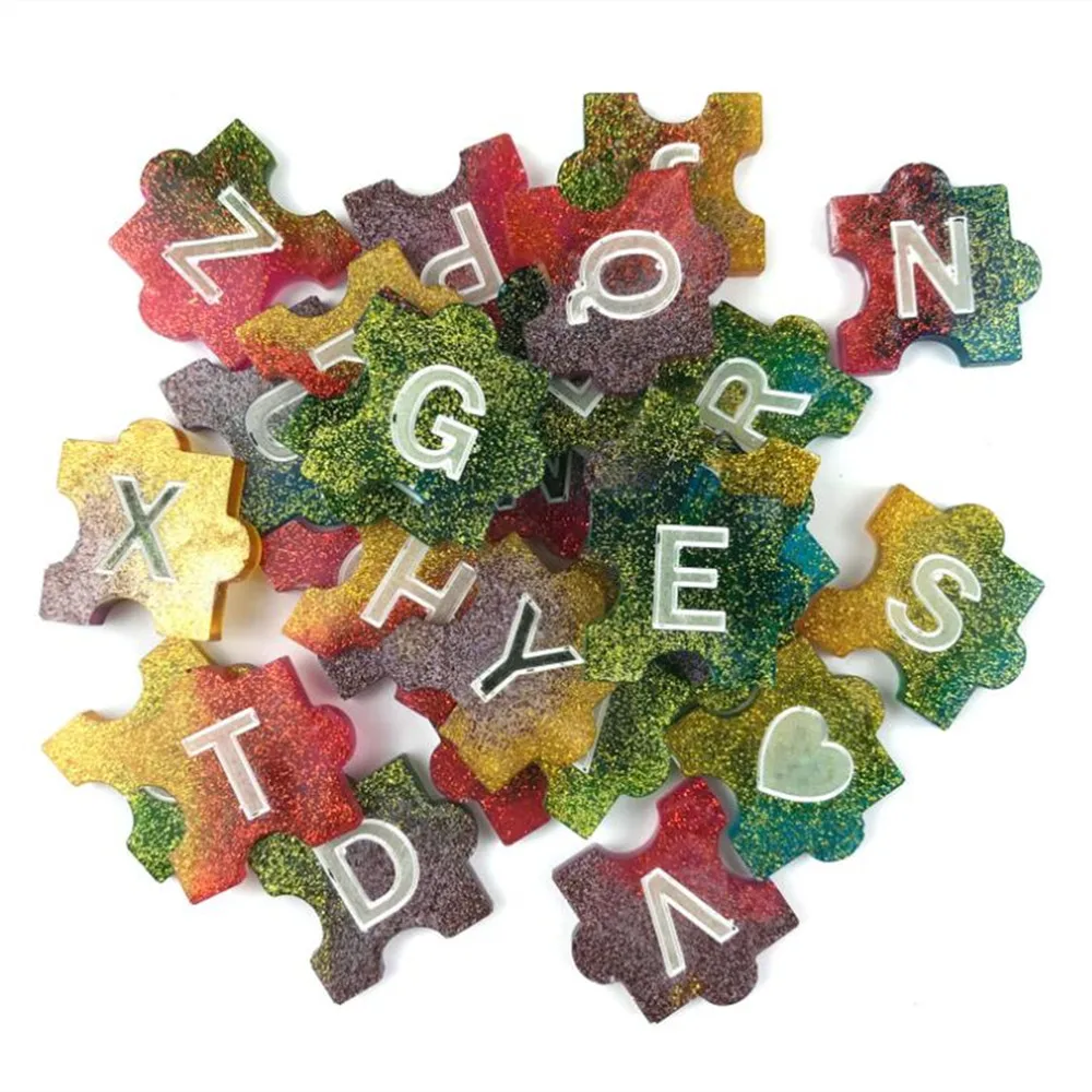 Moldes De Resina De Silicona Con Letras Molde Letras Números | Envío Gratis