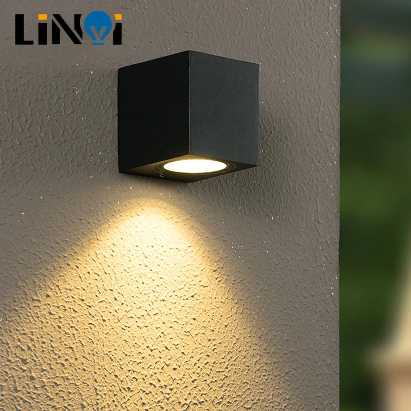 Waterproof Indoor Outdoor Led Wall Lights LED Aluminum Wall Lamp Garden Lights Modern Wall