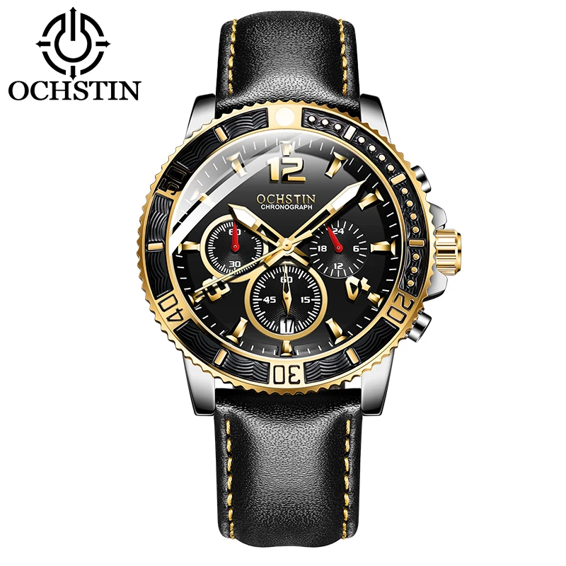 Special Price OCHSTIN New Men's Watch Fashion Quartz Watch Business Luminous Waterproof Trend Men's Watch