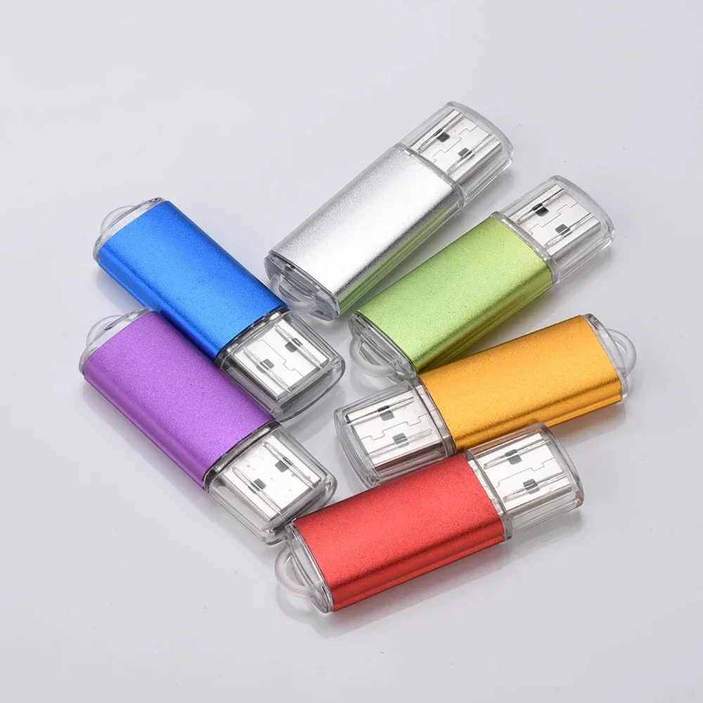 

New Metal USB Flash Drive 32GB 64GB 16GB 8GB 4GB 2.0 Pen Drive 128GB 256GB Memory Stick Pendrive Waterproof Mini Flash Usb Stick