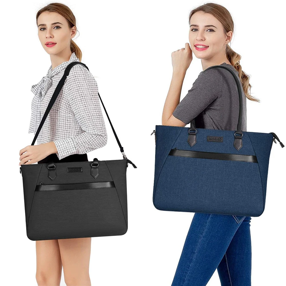 Bolsala Portátil para Homens e Mulheres Bolsa de Ombro Estojo para Notebook Maleta Viagens de Trabalho Compras Negócios 17 173 - Imagem 5