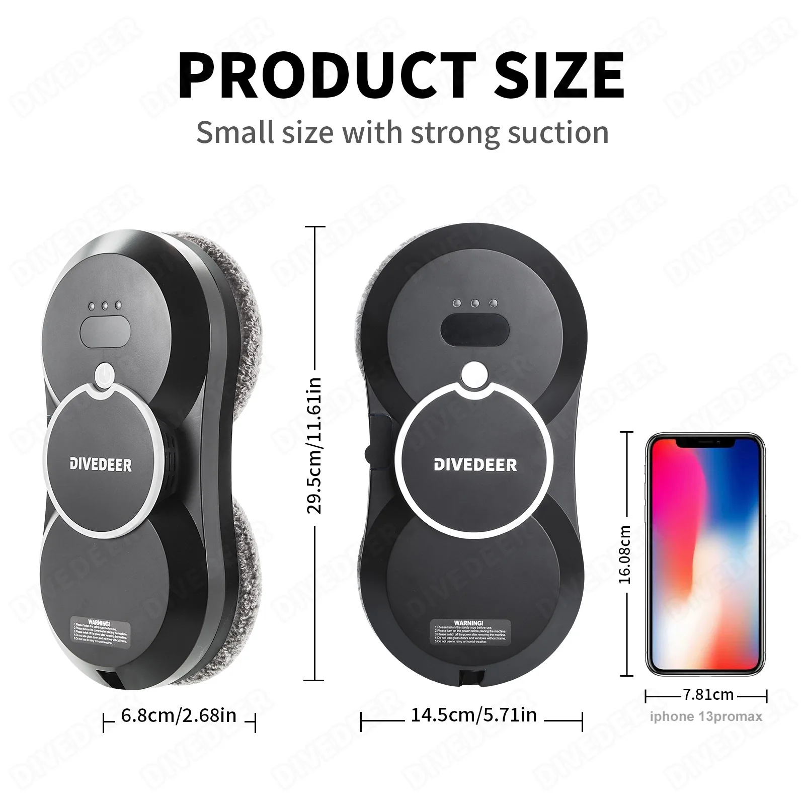 지능형 물 스프레이 창문 청소 로봇, 브러시리스 모터, 유리 청소기, 스프레이 타입, 창문 청소 로봇