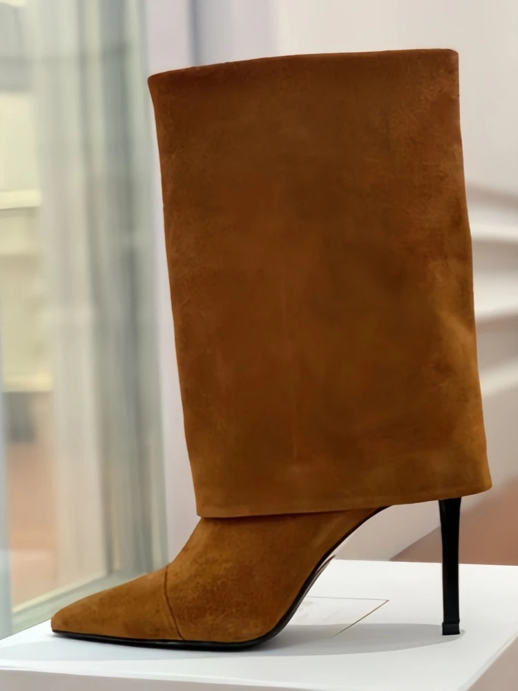 Dana Flared Stiletto Boot - Image 7