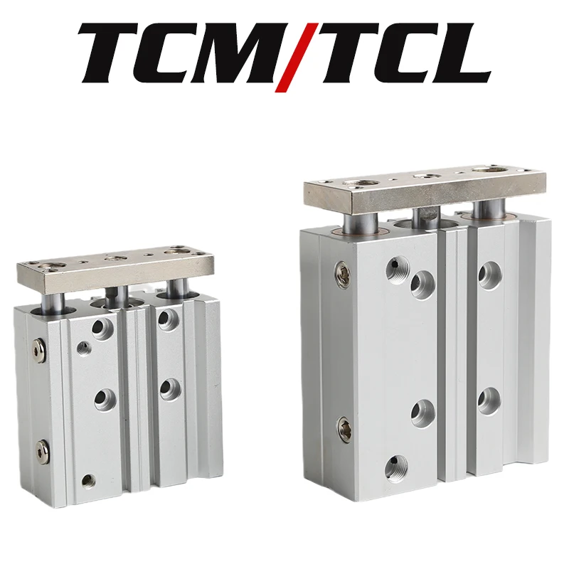 

Airtac type Compact guide cylinder air pneumatic cylinder TCL12 TCL16 TCM20 TCM12X10S TCM16 TCL20 TCM25 TCM32 TCM40 TCM50 63 80