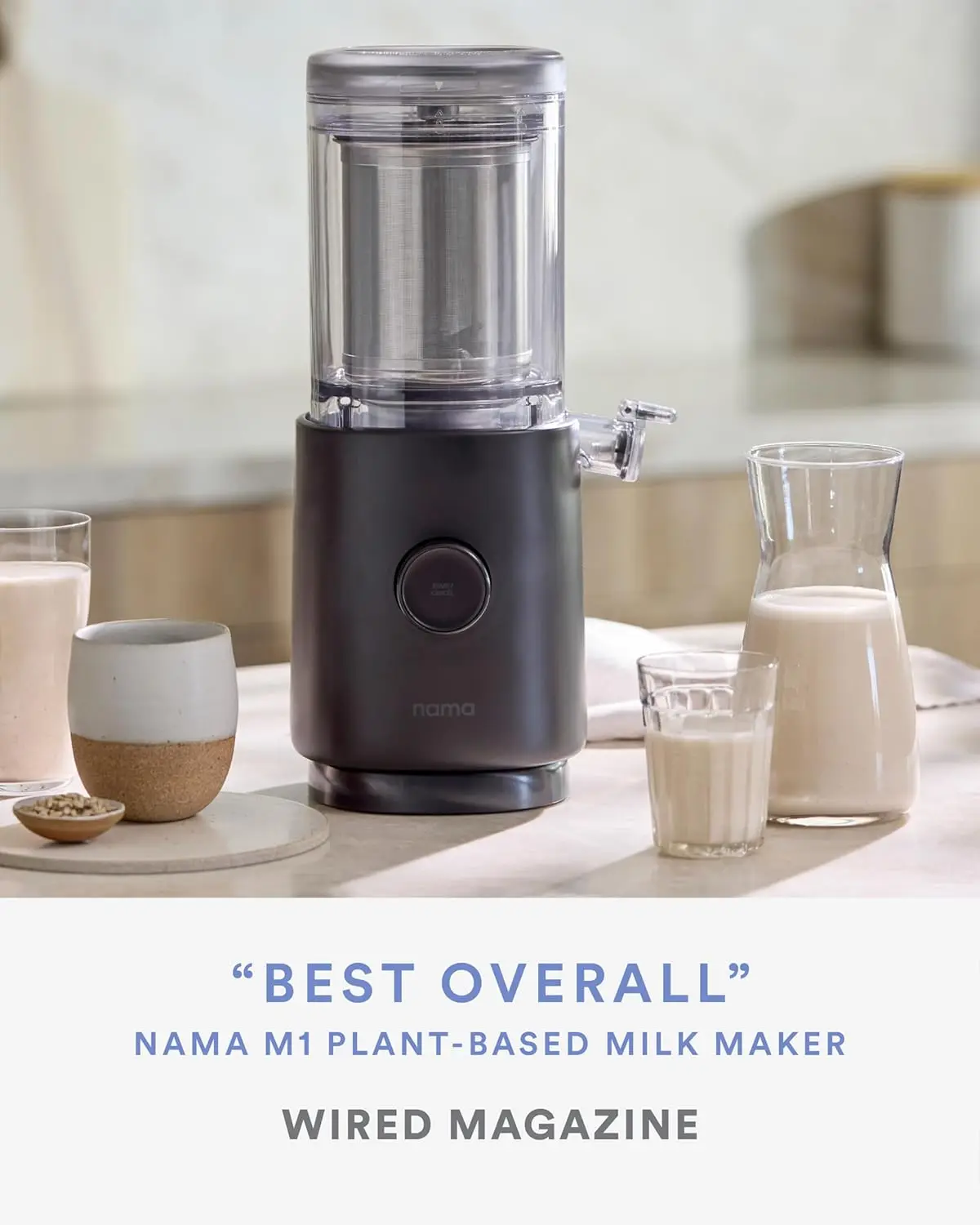 M1 Plant Milk Maker – Homemade Oat, Seed, & Nut Milk Maker Machine – Smooth, Creamy Texture Barista Quality Milk in Minutes 2