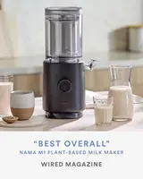 M1 Plant Milk Maker – Homemade Oat, Seed, & Nut Milk Maker Machine – Smooth, Creamy Texture Barista Quality Milk in Minutes 2
