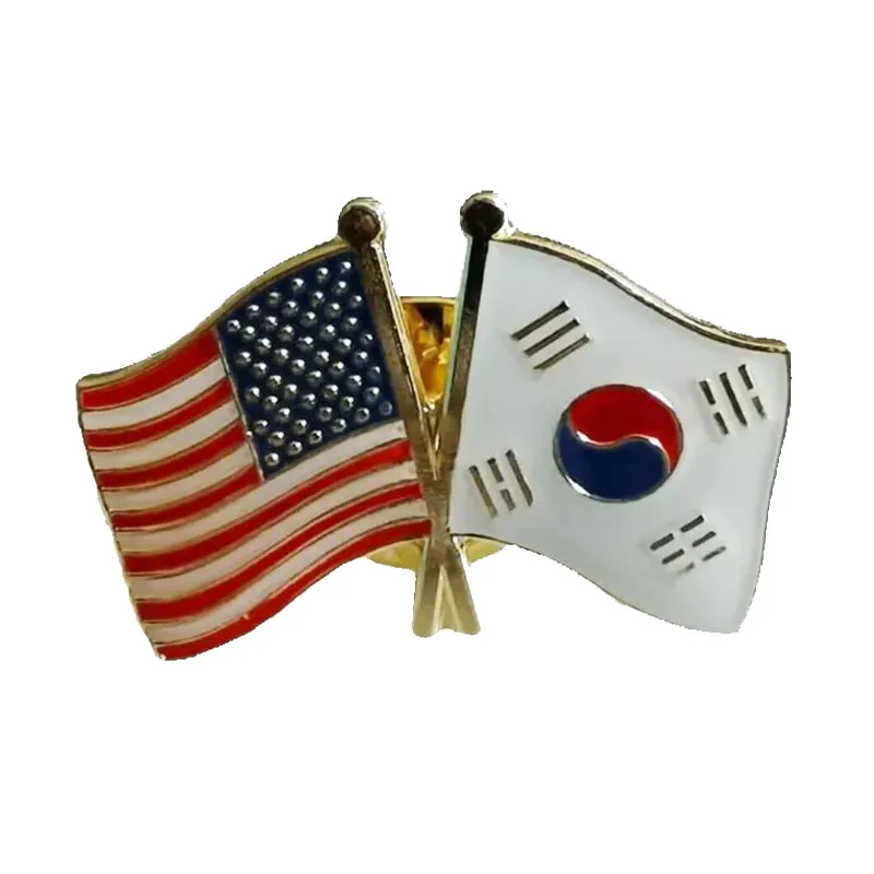 

Американские и японские булавки для лацканов дружбы/булавки с крестом и флагом для униформы или сумки