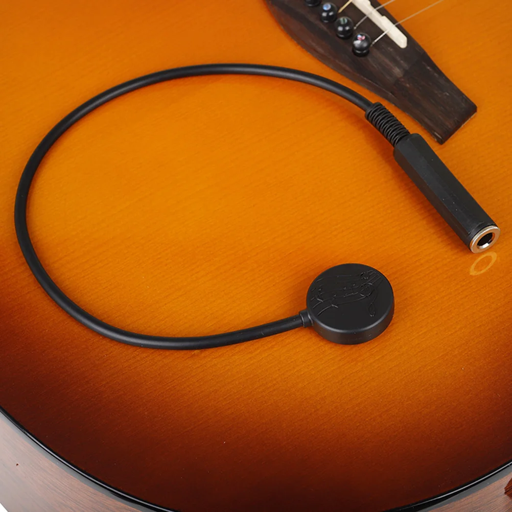 

Acoustic Guitar Pickup Transducer Patch Vibration Musical Instruments Folk Piezoelectric