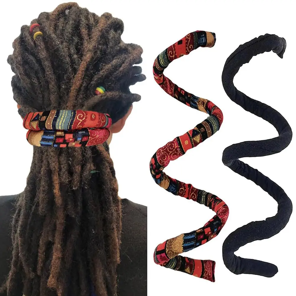 Ethnic Style Colored Spiral Braid Bendable Hair Accessory
