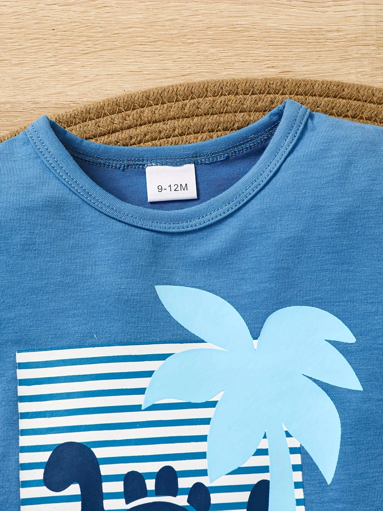 Fashion Summer Baby Boy 2PCS Outfit Dinosaur Print T-Shirt & Striped Shorts Casual Set for Toddler Newborn 0-3Y Casual Wear 4
