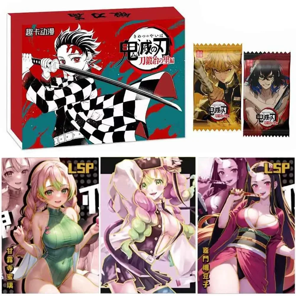 

Рассекающая демонов карточка кованая глава двухслойная рамка прямоугольный Толстая карточка Nezuko Kanroji бабочка Фотокарта