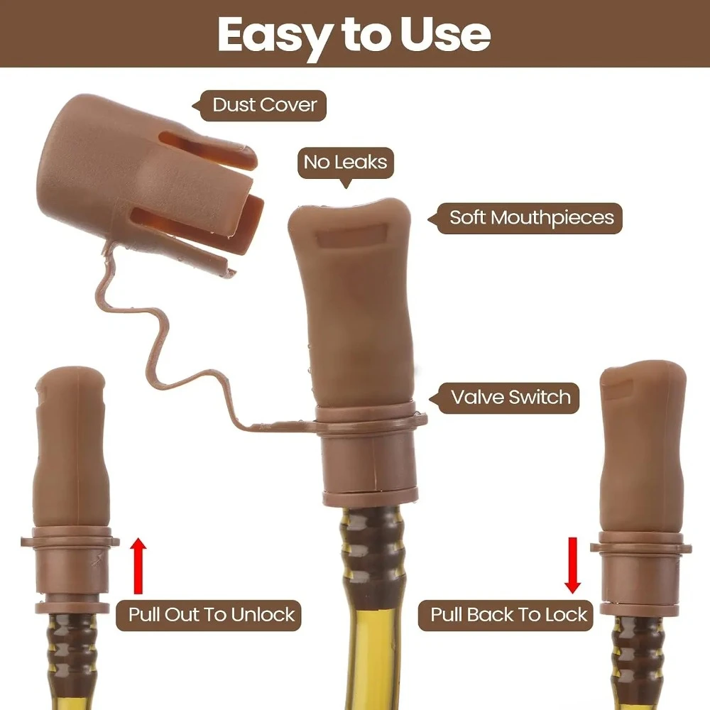 Description Picture 6 of itemTactical Hydration Backpack Outdoor Men Waterproof Nylon Pack Water Bag with 3L Bladder for Hiking Cycling Climbing Hunting