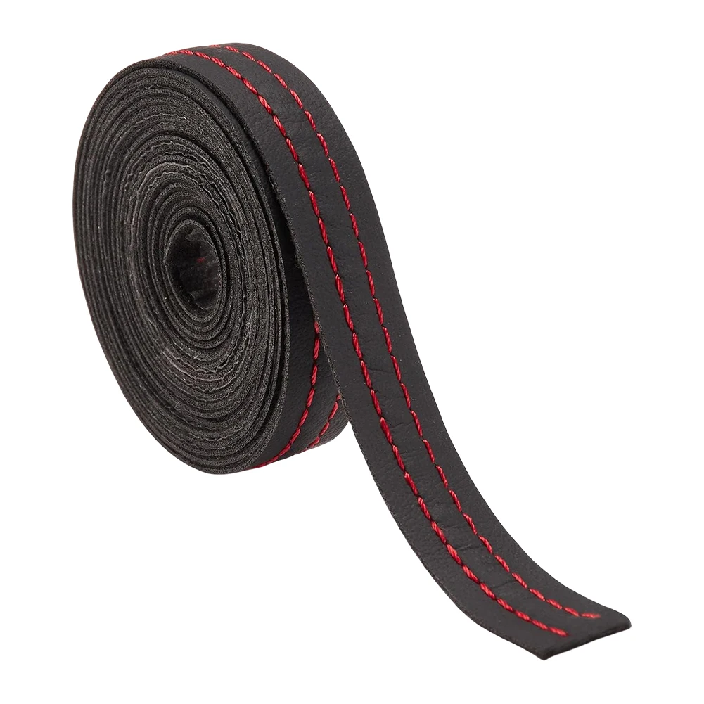 Universal Car Mouldings Trim Car Interior Self Adhesive Trim Line  PU Leather Decoration DIY Braided Strip Decorations Accessory