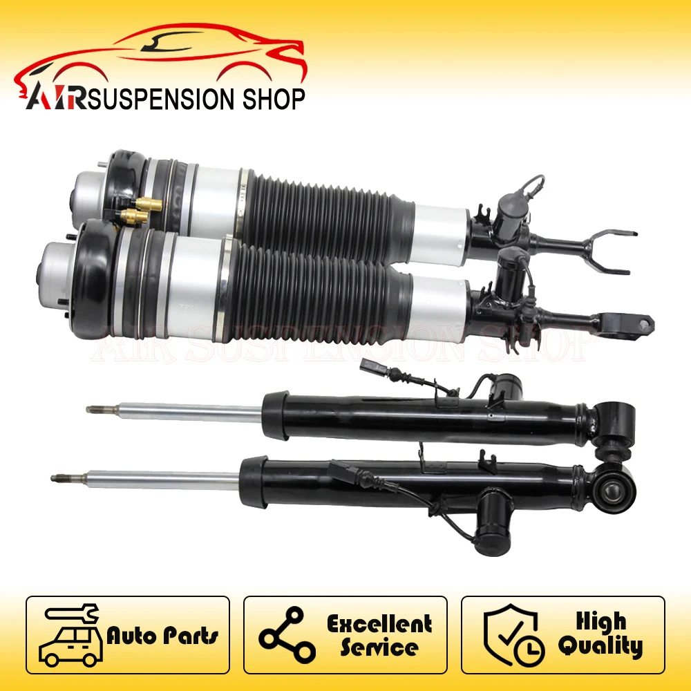 

4PCS Air Suspension Shock Absorber Struts For Audi A6 C6 4F 2005-2011 Front+Rear 4F0616039AA 4F0616040AA 4F0616031K Auto Parts