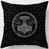 Dark World Tree Print Pillow Cover Home Decor Car Sofa Cushion 3