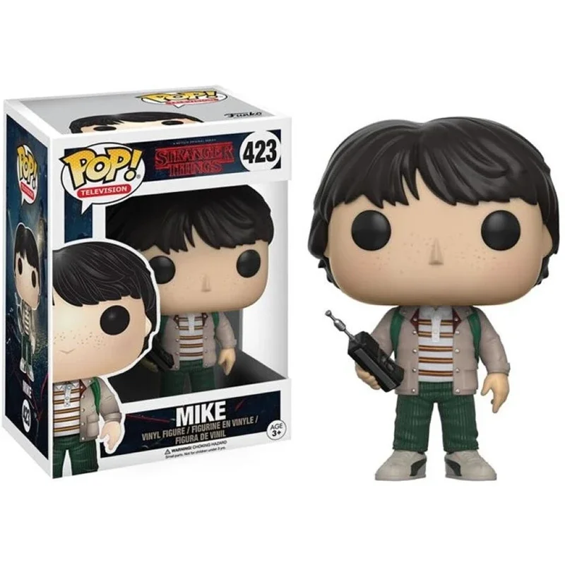 thumbnail image 4 of ¡Novedad de 2024! Figura de acción FUNKO POP de Mike n.° 423, n.° 428, Demogorgon SE Max n.° 806, modelo de PVC, juguetes de colección para niños, regalos, 4 of 5