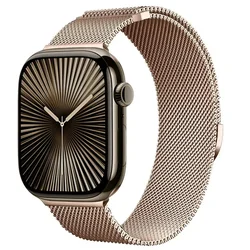 Sleek Milanese Loop Bracelet - 42 44 45 46 49mm (Retro gold)