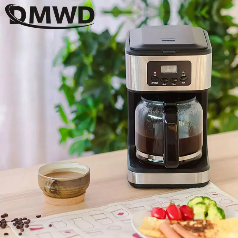 1.8L Automatic Drip Coffee Machine Intelligent Reservation Constant temperature Extraction Keep Warm Americano Espresso Maker