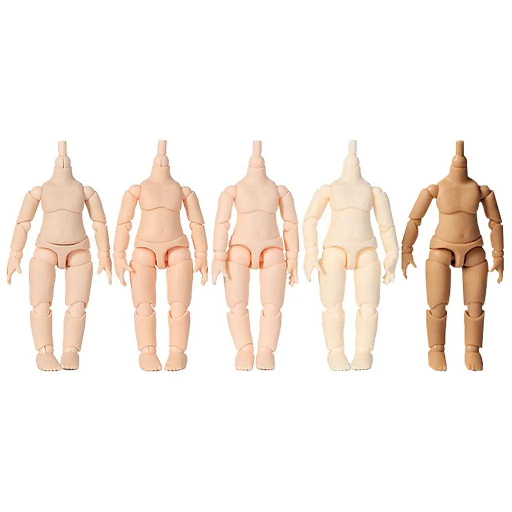 

Moveable 13 Jointed BJD Обнаженная кукла Body No Head Action Image