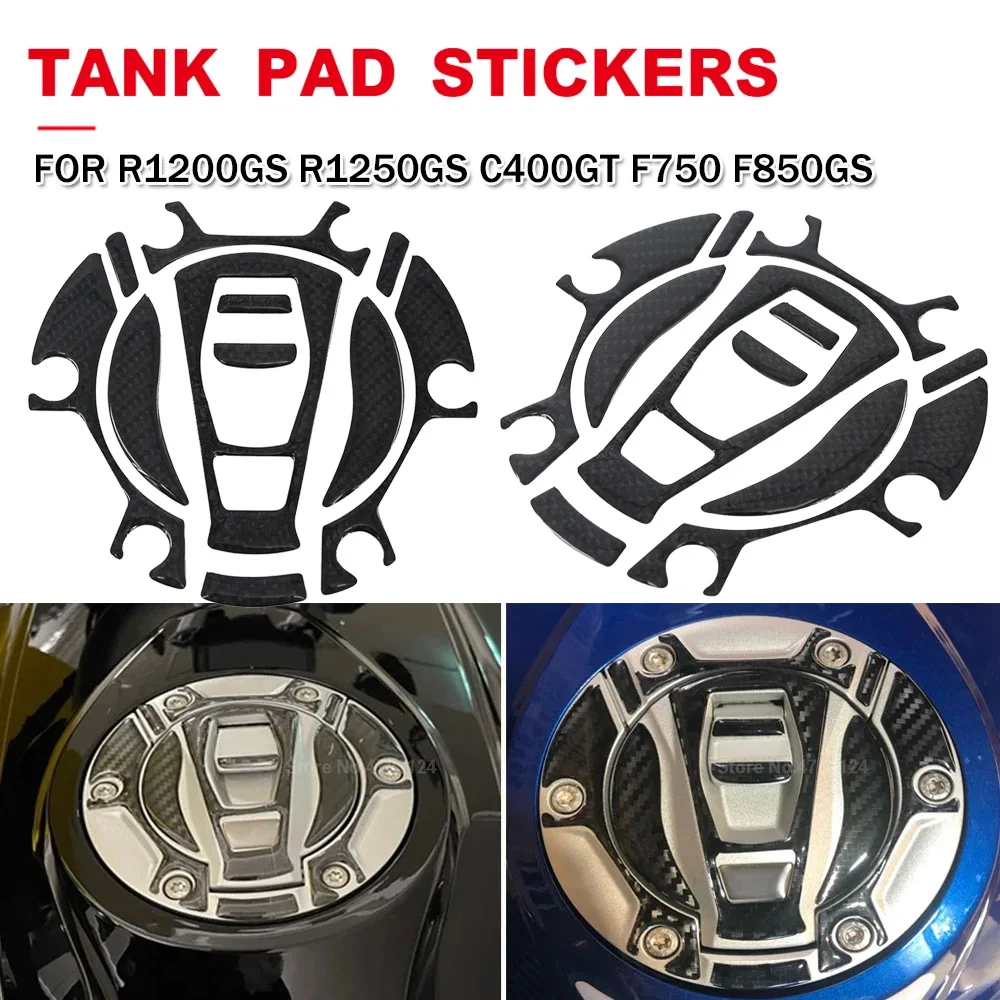 

R1200GS R1250GS 3D Fuel Tank Pad Protector Cover Stickers Gas Oil Cap Covers For BMW R 1200 GS R1250 GS R 1250GS F750GS F850GS