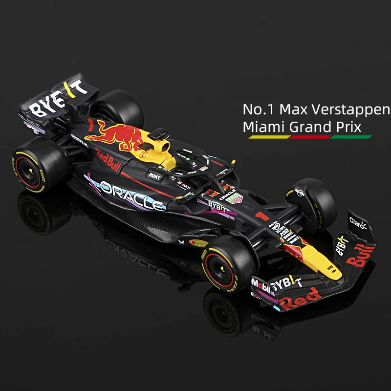 Bburago 1:43 2023 Aston Martin AMR23 F1 Formula Alloy Car Die Cast Vehicles Collectible Model Racing Toy 6