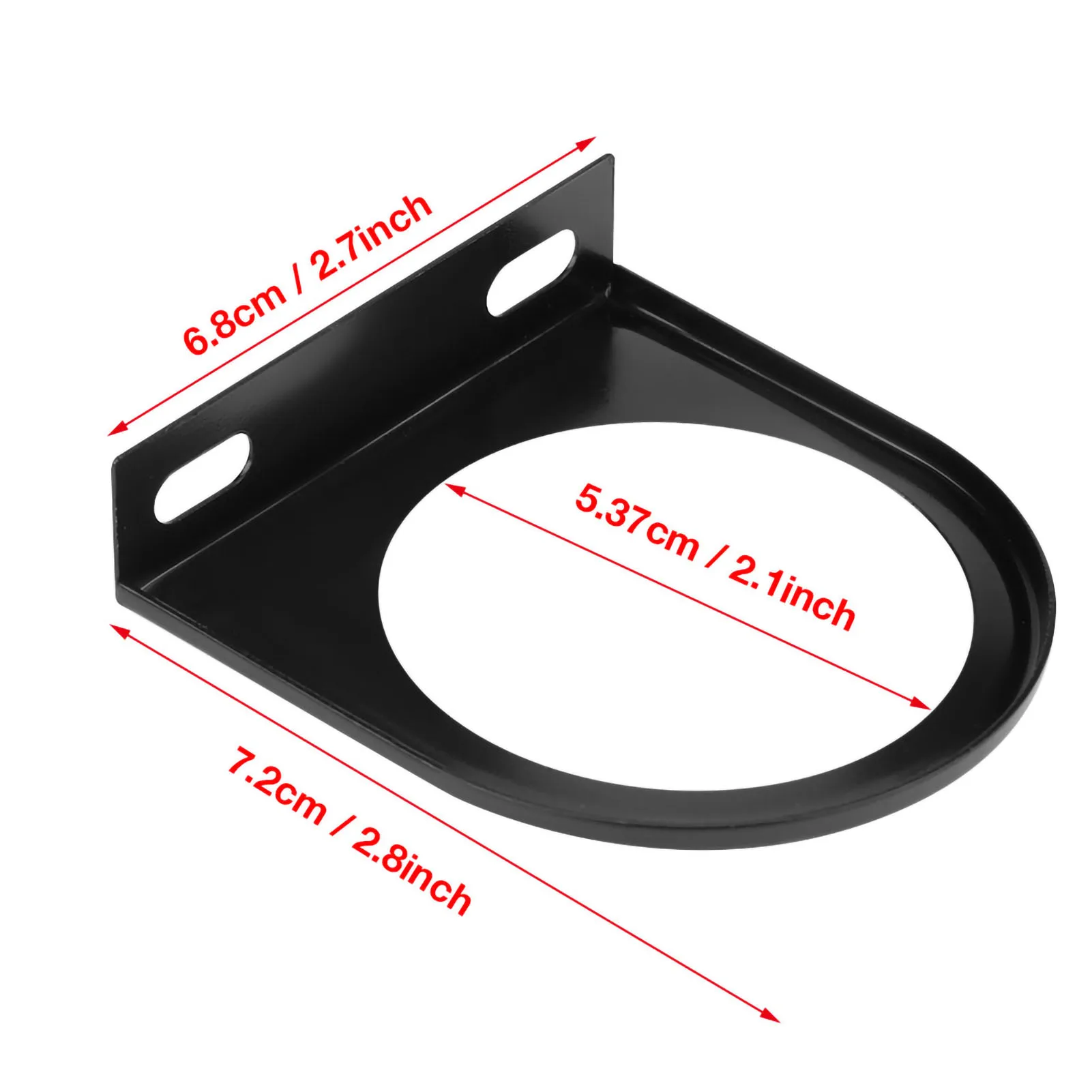 Universal Single Hole Meter Gauge Pillar Mount Pod Holder Bracket 52mm 2 Inch With car meters holder