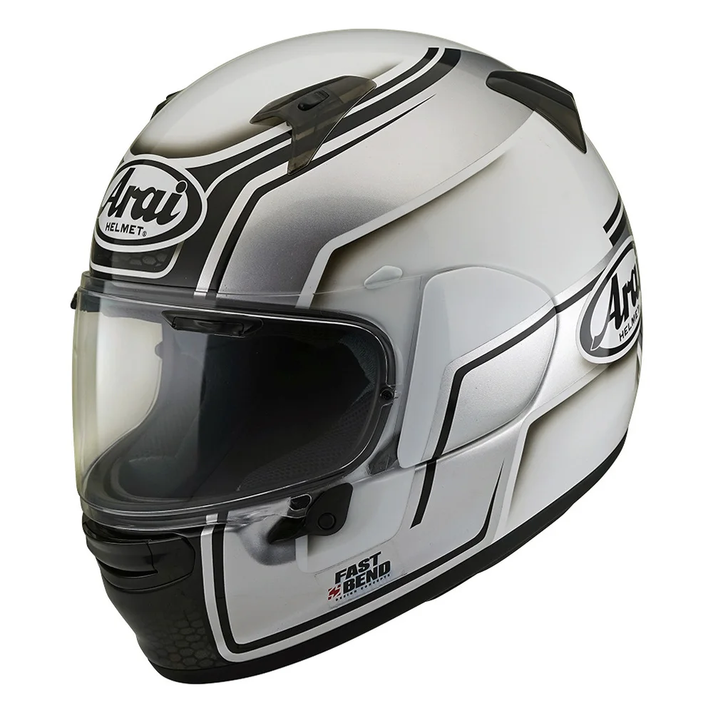Profilo Arai-Casco V Bend Nero Bianco