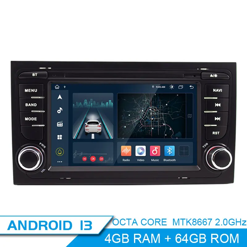 

Jdaston Android 13 Car Multimedia Player For Audi A4 B6 B7 S4 RS4 2000-2009 GPS Navigation Car Radio DSP Carplay Video Stereo