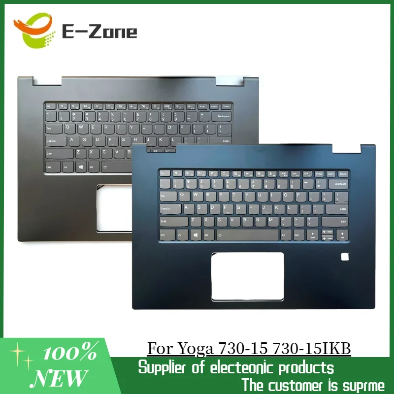 

New For Lenovo Yoga 730-15 730-15IKB 730-15IWL Laptop Upper Case Palmrest Cover keyboard