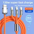Orange 3 in 1 Cable
