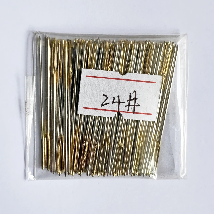 Accessories For Cross Stitch Needles DIY Embroidery Needlewrok 28# 26# 24# 22# 18CT 16CT 14CT 11CT 9CT 100pcs/bag sewing needles embroidery kit crochet needles