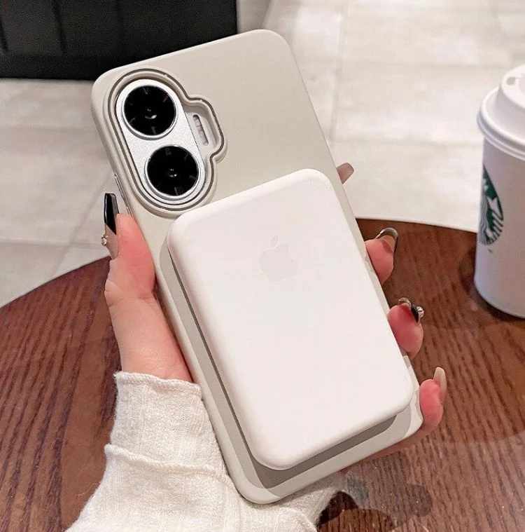Sleek Magnetic Wireless Charging Protective Back Cover